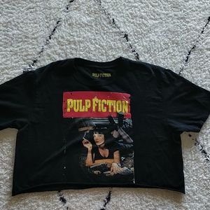Pulp Fiction crop top